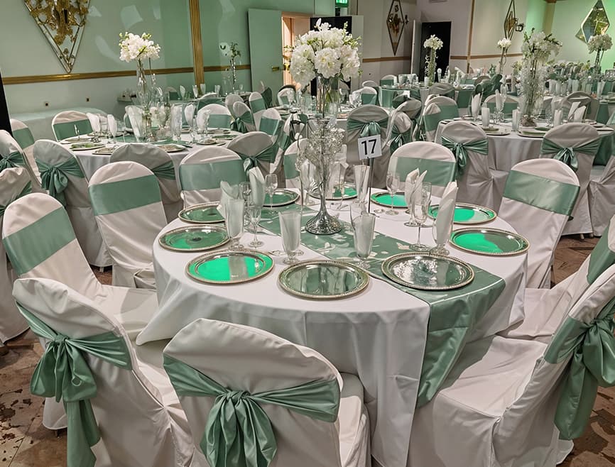 banquet hall in Ozone Park, Queens, NY with flexible event setup